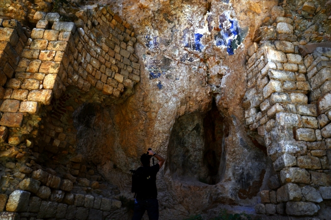 Konya'da İvriz Kaya Anıtı'na yoğun ilgi